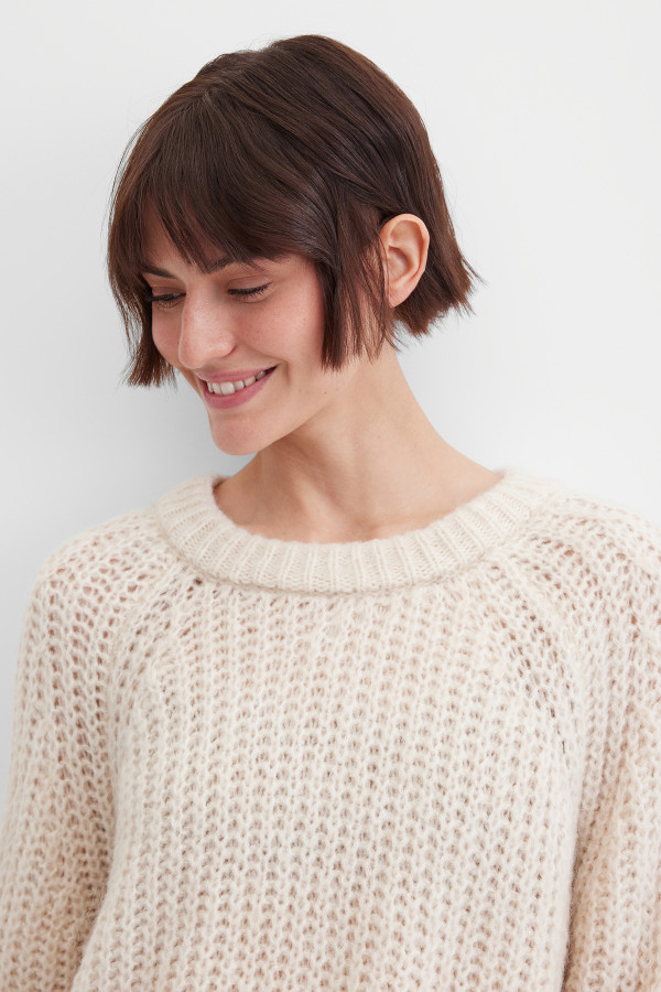 Джемпер с добавлением шерсти