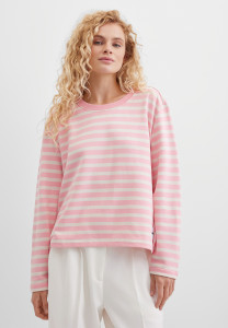 Свитшот хлопковый в полоску