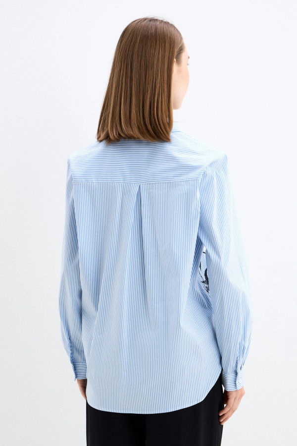 Рубашка в полоску