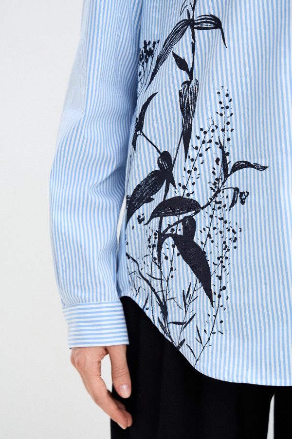 Рубашка в полоску