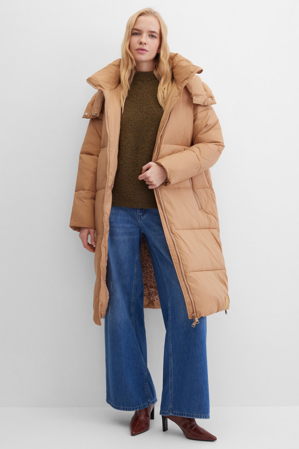 Пальто стеганое