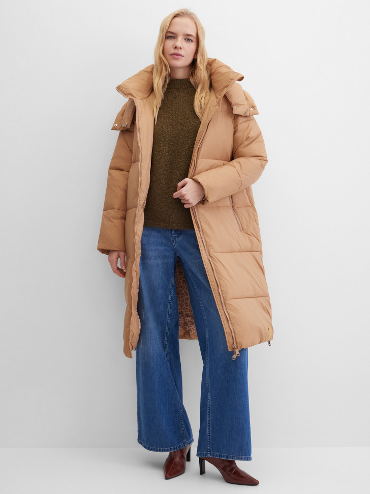 Пальто стеганое