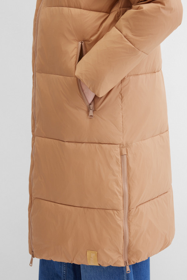 Пальто стеганое