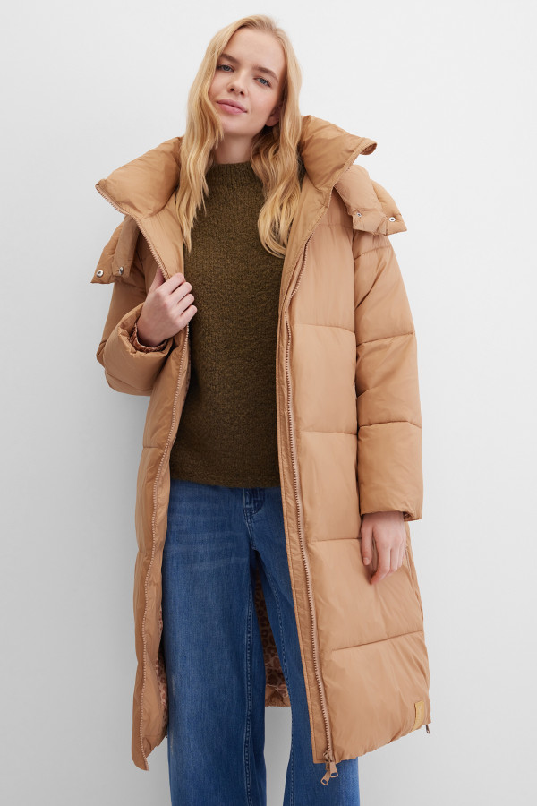 Пальто стеганое