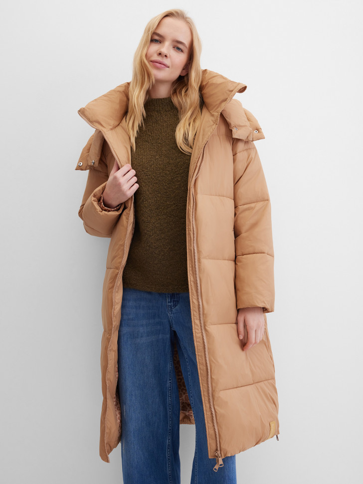 Пальто стеганое