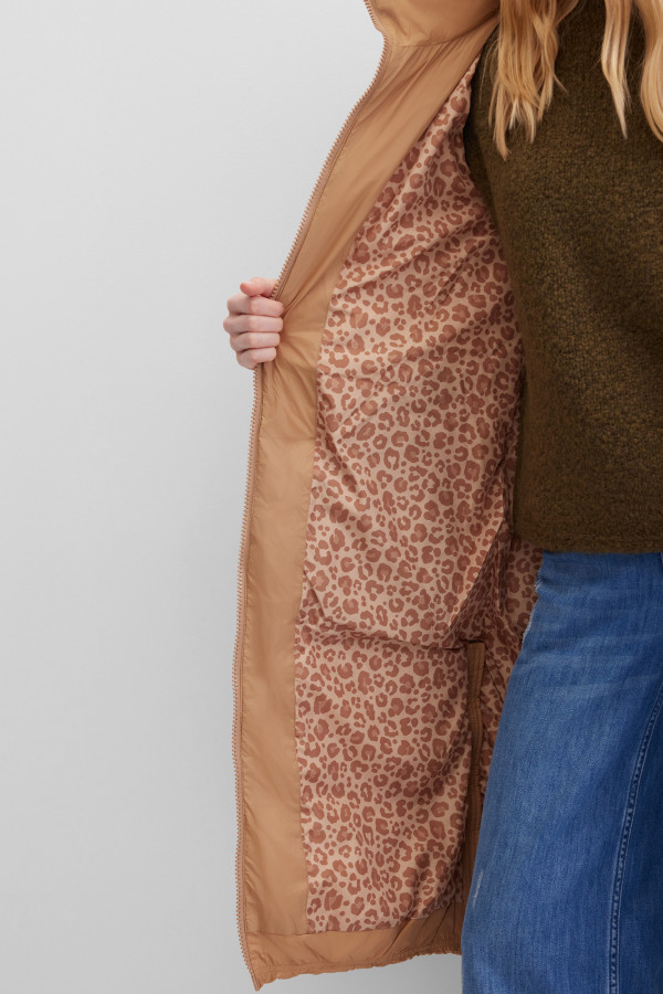 Пальто стеганое