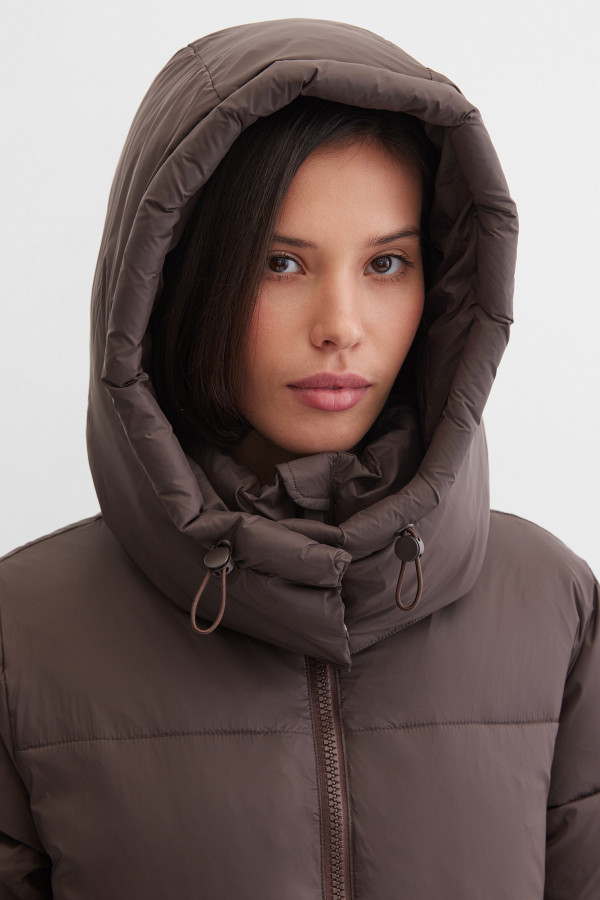 Пальто стеганое