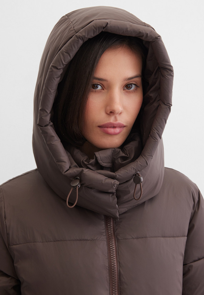 Пальто стеганое