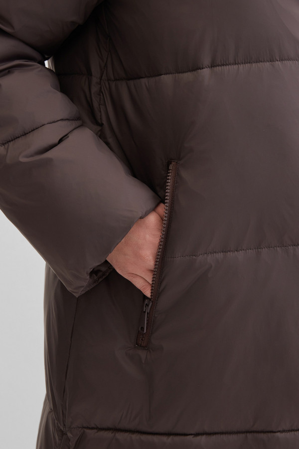 Пальто стеганое