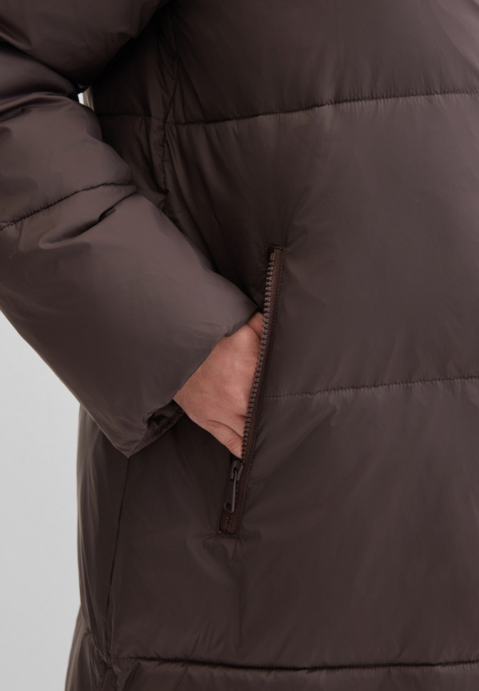 Пальто стеганое