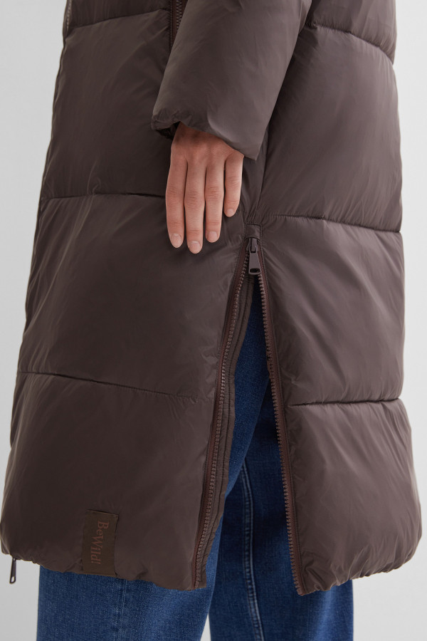 Пальто стеганое