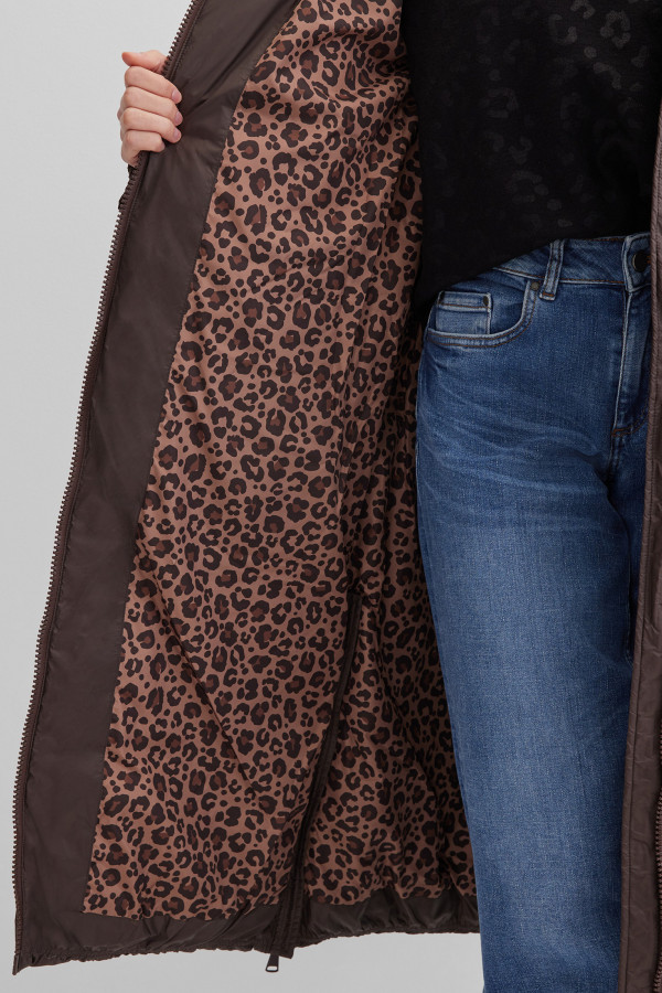 Пальто стеганое