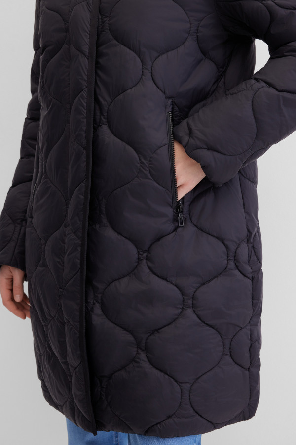 Пальто утепленное