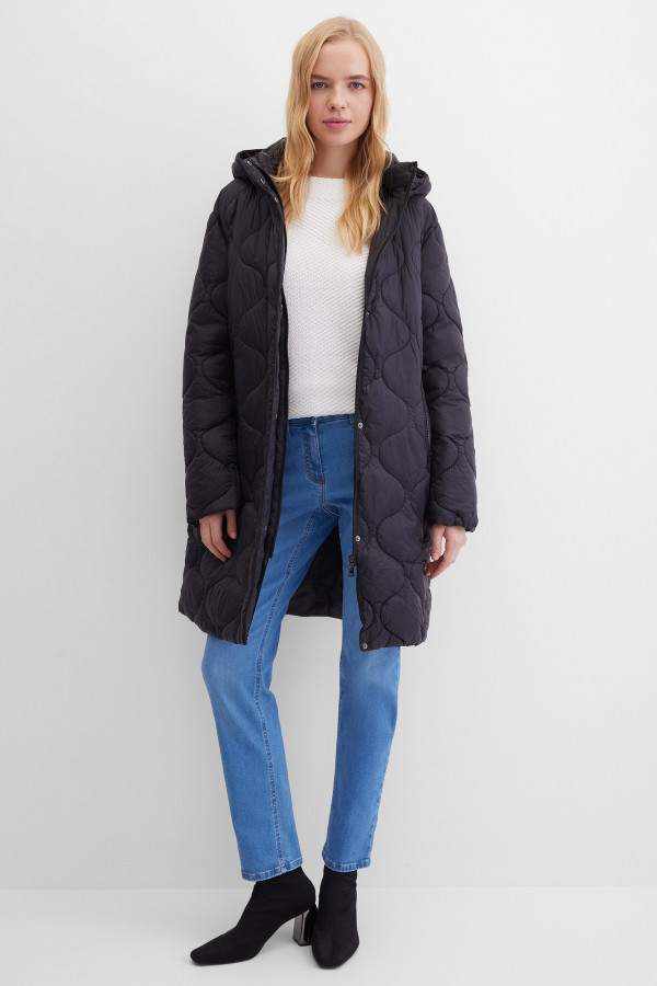 Пальто утепленное