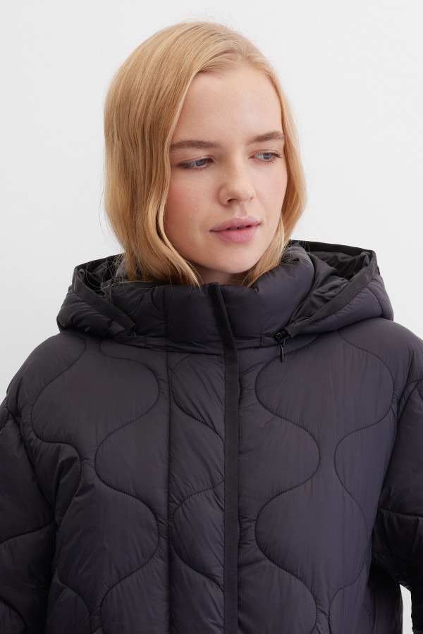 Пальто утепленное