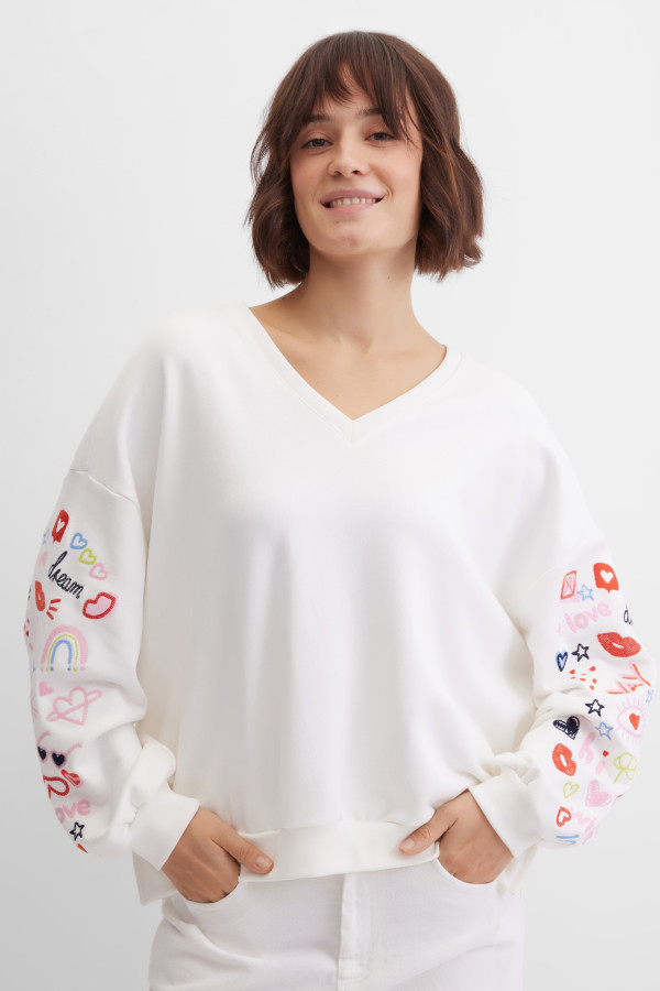 Свитшот свободный