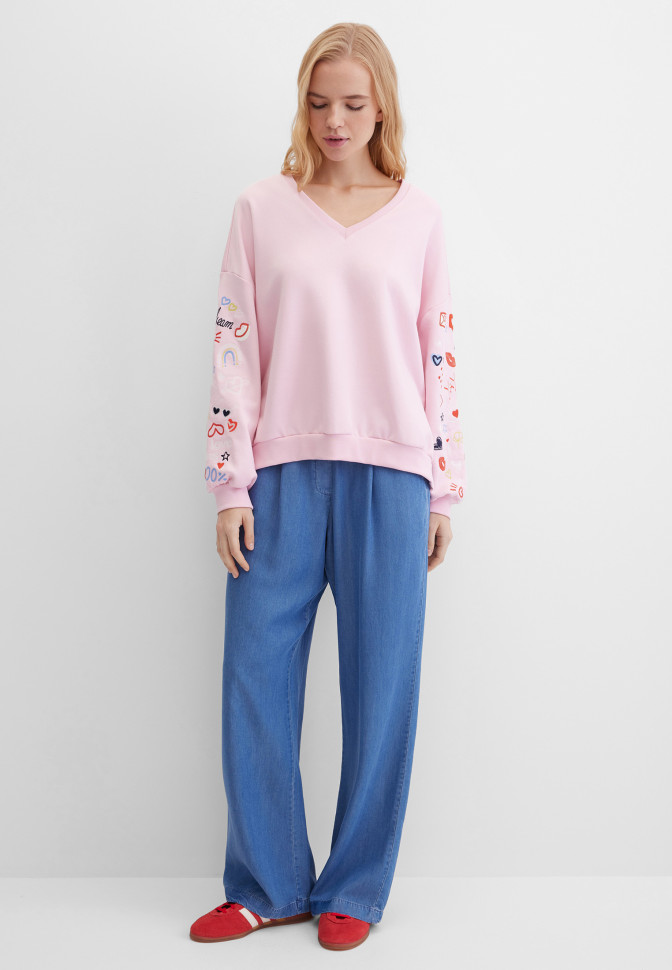 Свитшот свободный