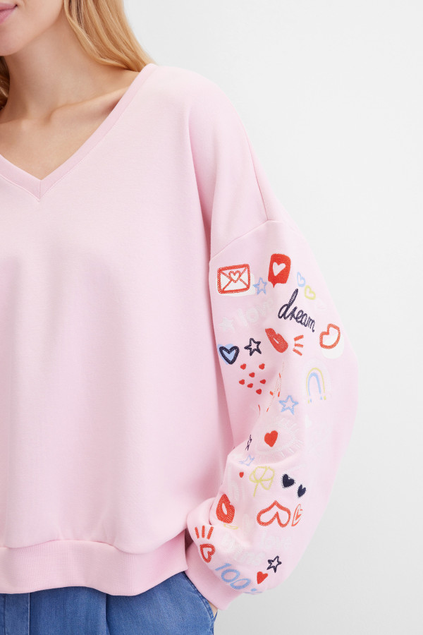 Свитшот свободный