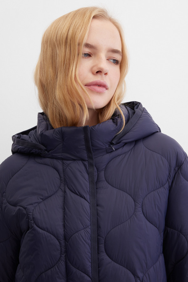 Пальто утепленное