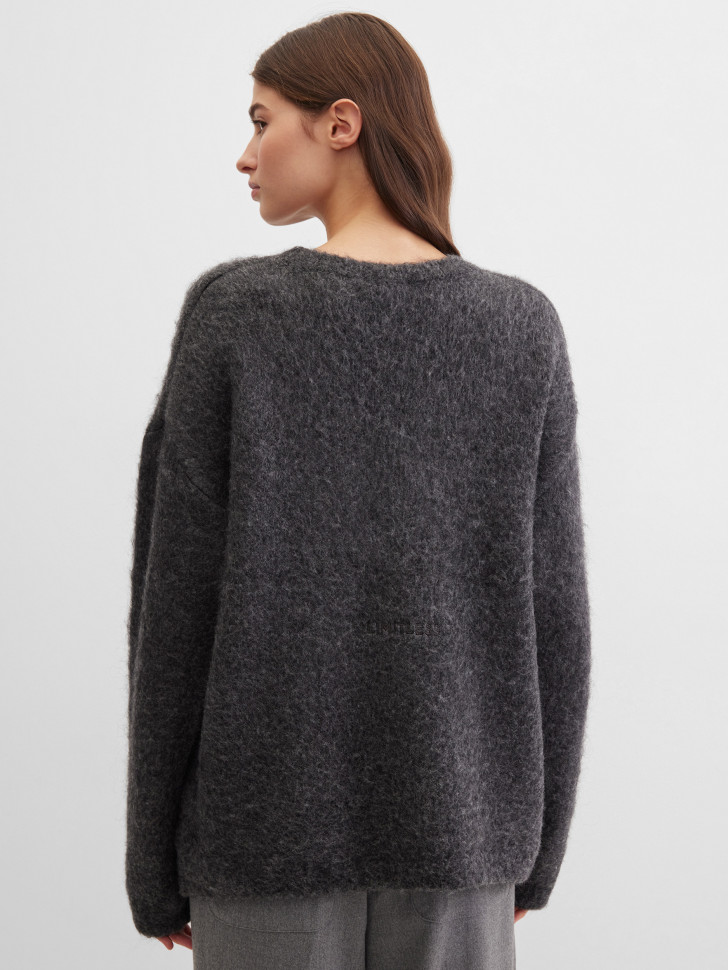 Джемпер из смесовой пряжи