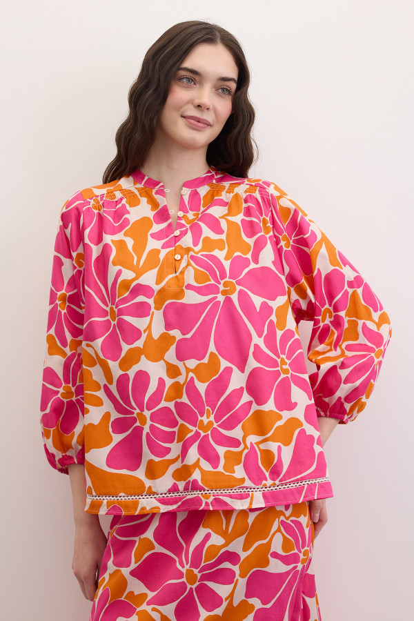 Блузка с принтом