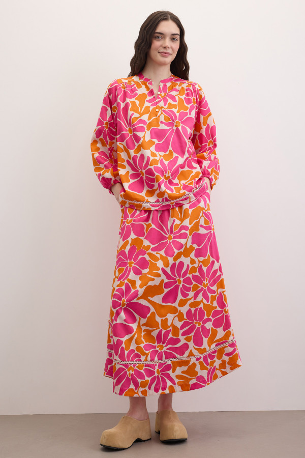 Блузка с принтом