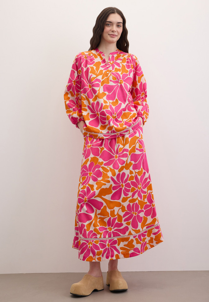 Блузка с принтом