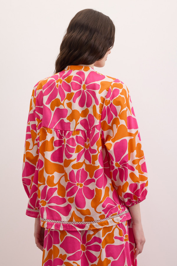 Блузка с принтом