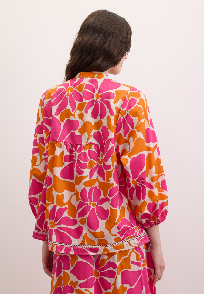 Блузка с принтом