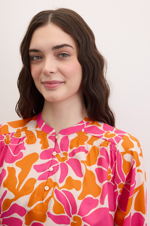 Блузка с принтом