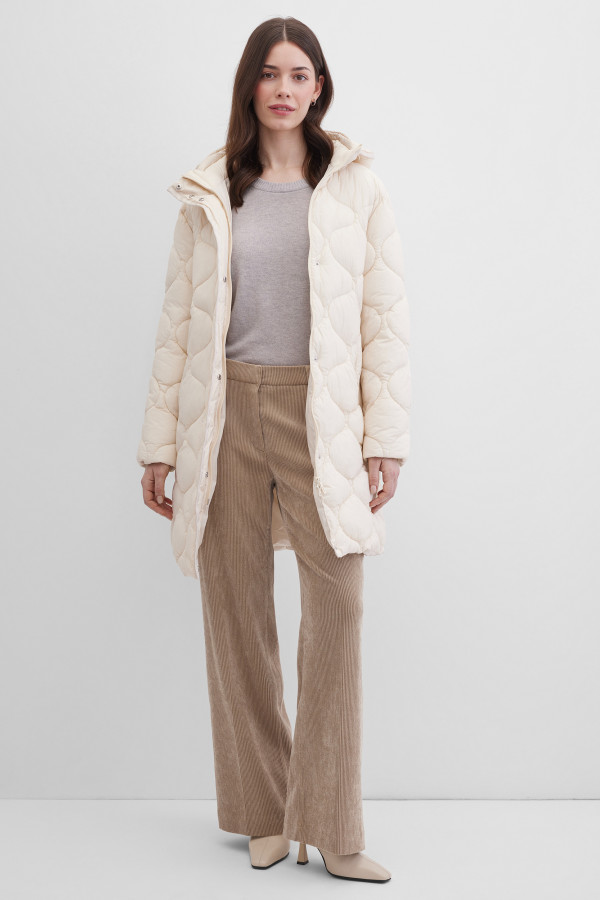 Пальто утепленное