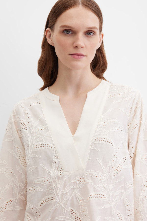 Блузка с длинным рукавом