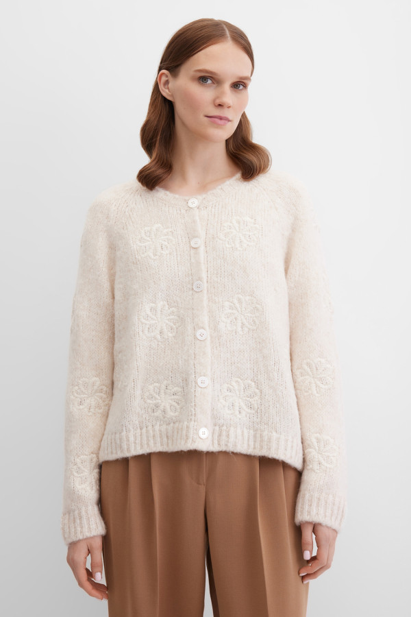 Кардиган вязаный