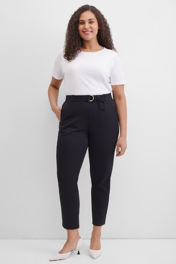 Брюки укороченные