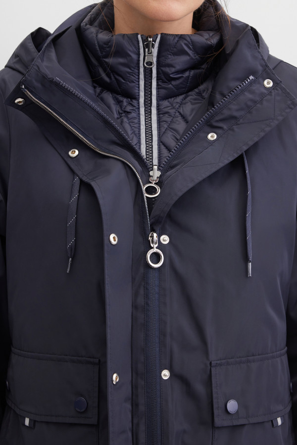 Куртка-трансформер с жилетом и капюшоном