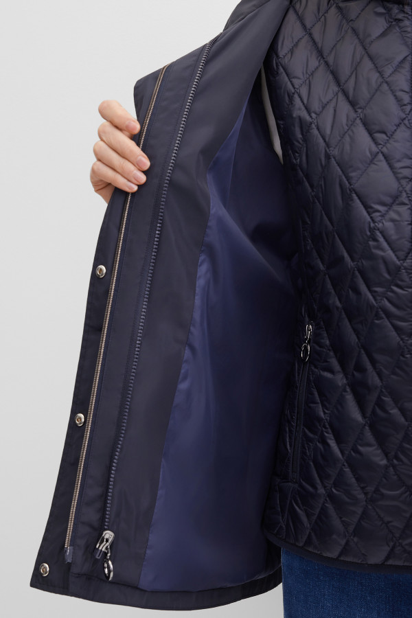 Куртка-трансформер с жилетом и капюшоном