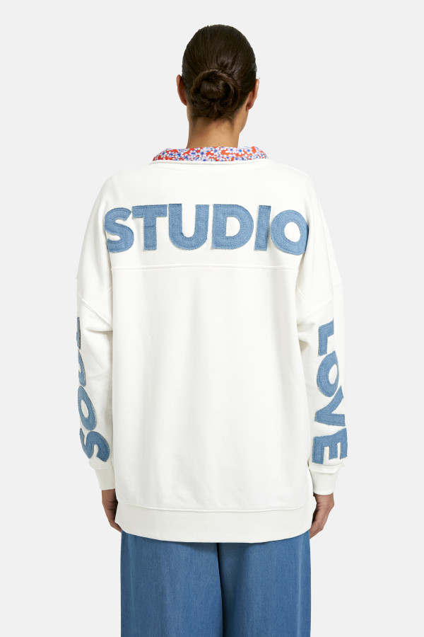 Свитшот оверсайз