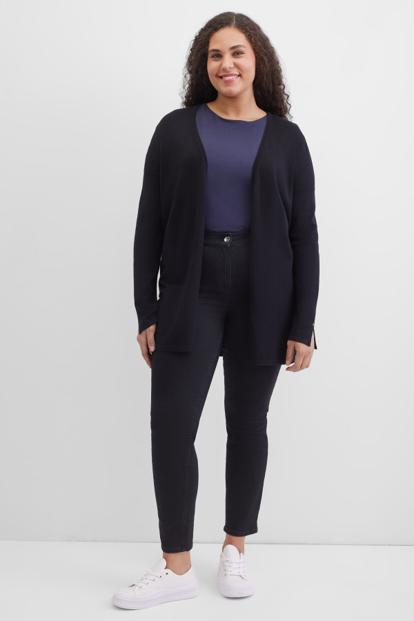 Кардиган удлинённый