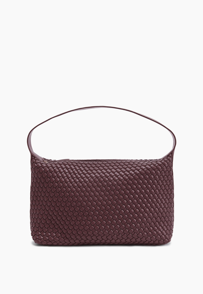 Сумка с плетением