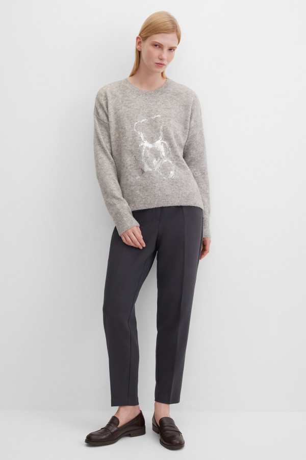 Джемпер вязаный