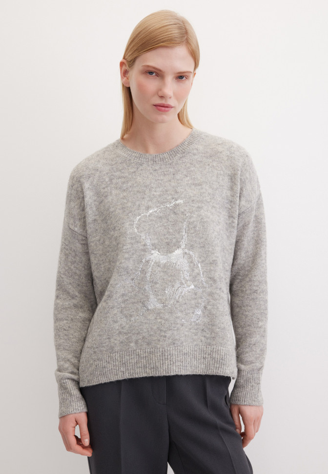 Джемпер вязаный