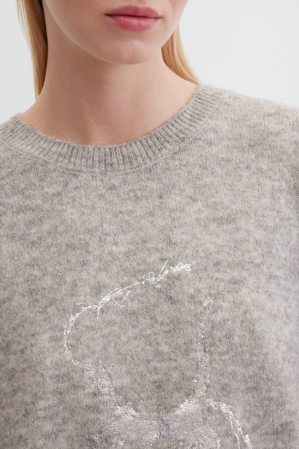 Джемпер вязаный