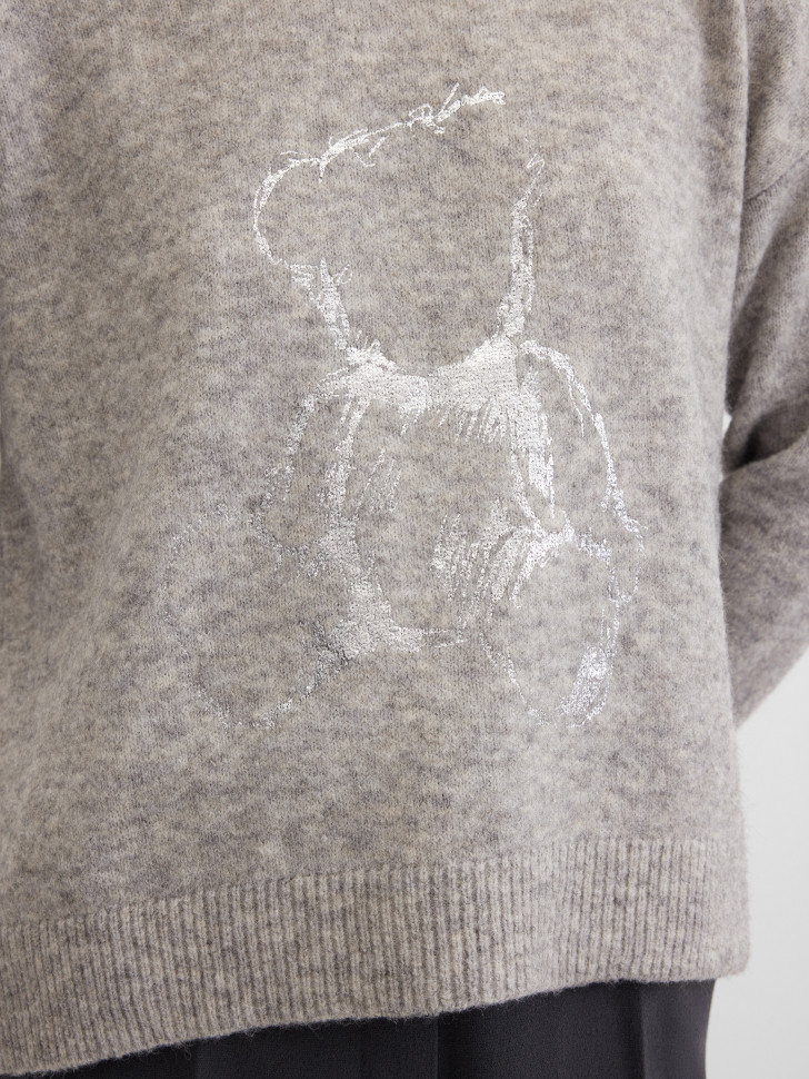 Джемпер вязаный