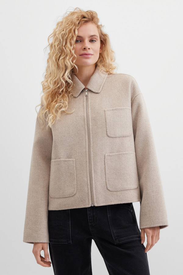 Жакет-куртка на молнии