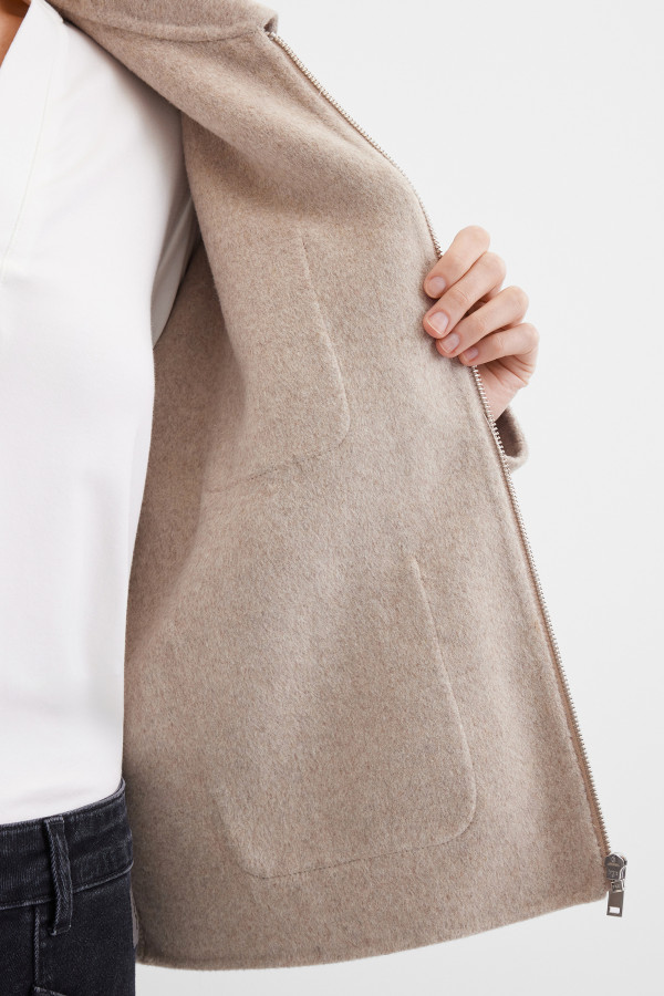 Жакет-куртка на молнии