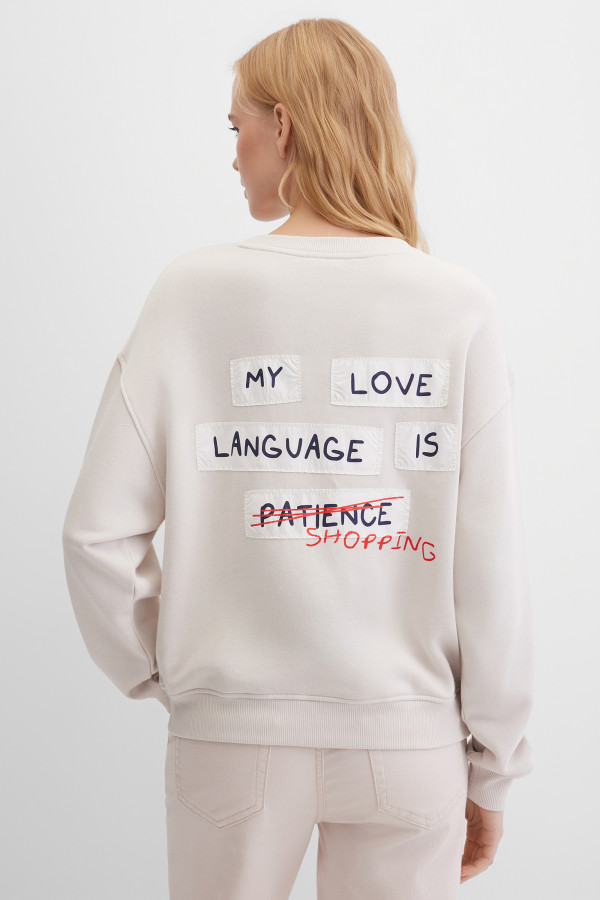 Свитшот свободный