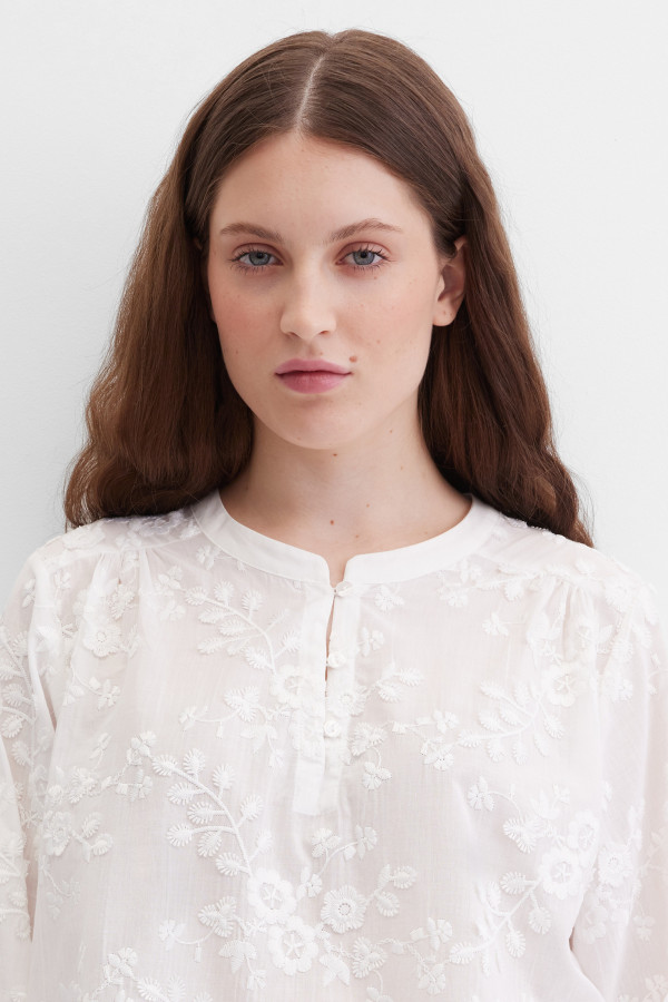 Блузка с рукавом 3/4