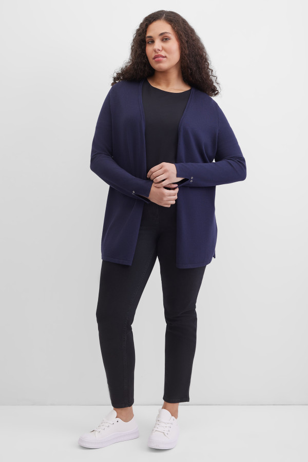 Кардиган удлинённый