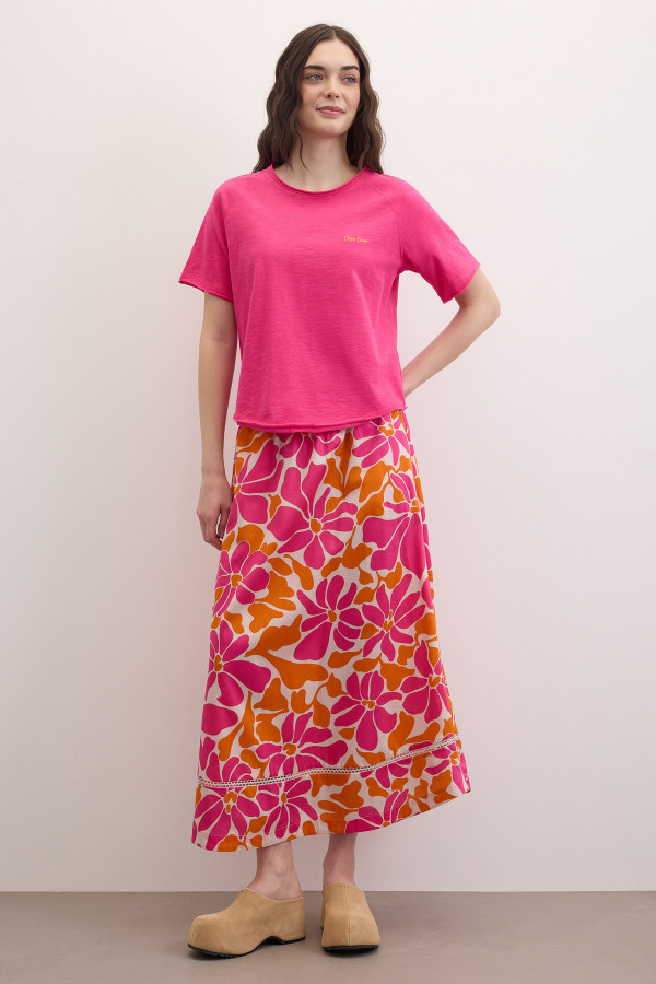 Футболка с необработанным краем