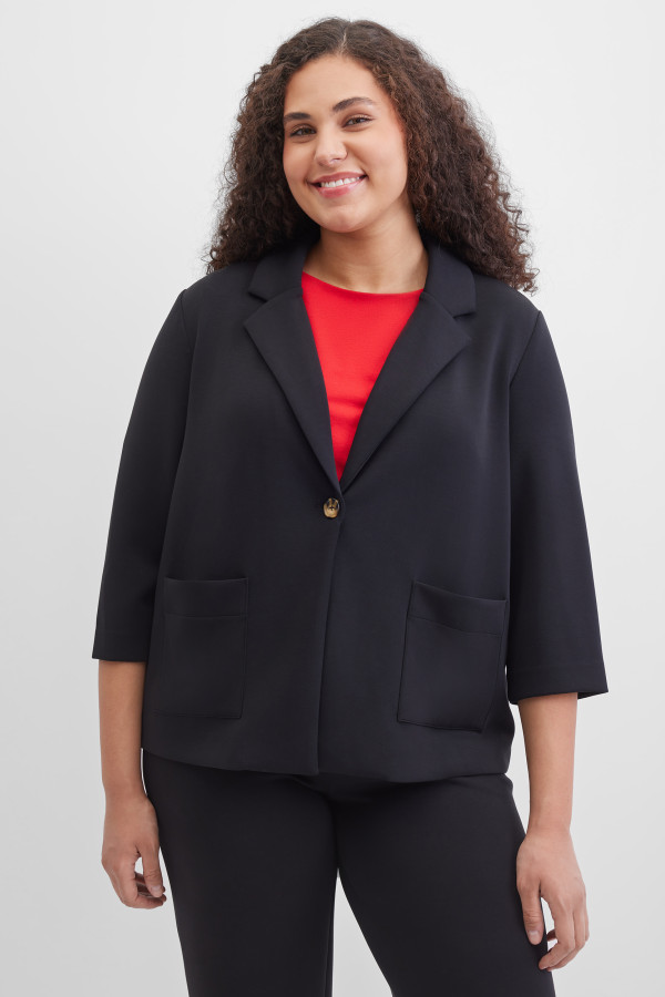 Жакет трикотажный